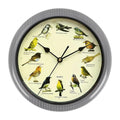 Singing Bird Wall Clock with Sound - Decorative Wall Decor for Home & Office