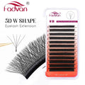 False Eyelash Extensions 5D W-Shape Faux Mink Lashes for Natural Volume