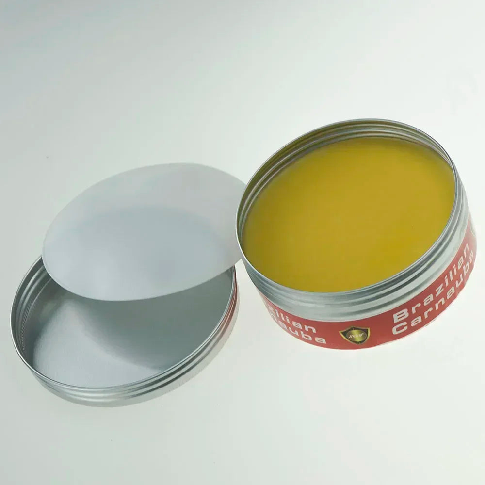 High Gloss Car Wax Paste - Carnauba Polishing & Hydrophobic Coating for Auto Paint