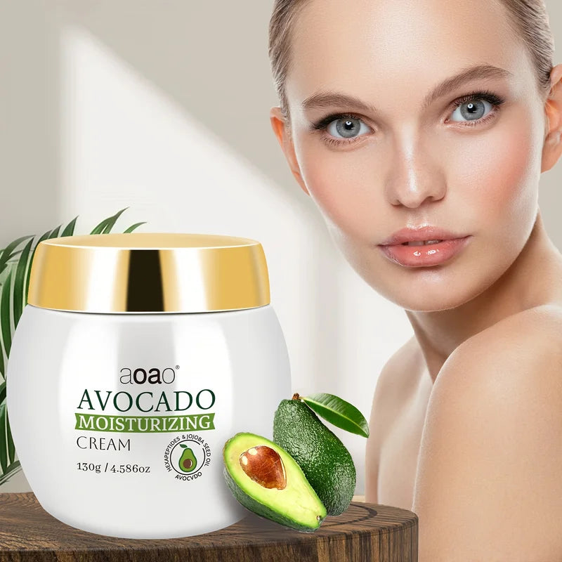 Avocado Cream with Niacinamide & Vitamin E - 130g Hydrating & Firming Moisturizer