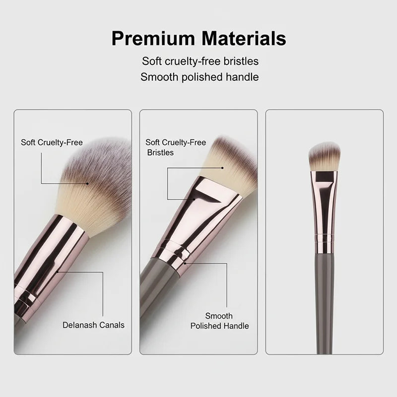 Professional Makeup Brush Set 3-20 Pcs Fluffy Foundation Eyeshadow Concealer Blending Tools