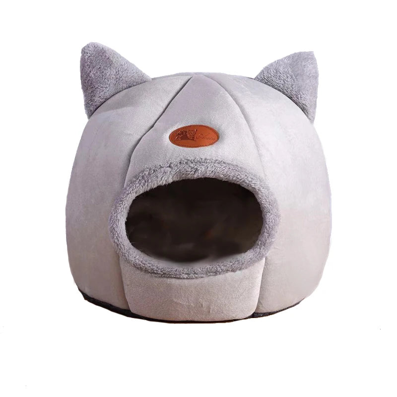 Deep Sleep Comfort Cat Bed Cave | Cozy Pet Nest & Small Dog House