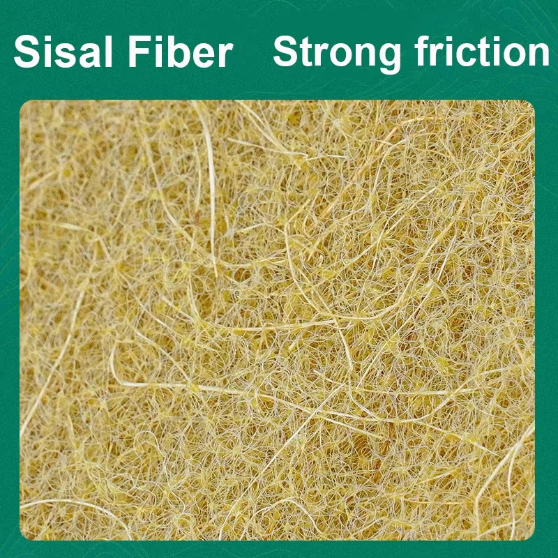 10PCS Natural Sisal Microfiber Kitchen Cleaning Sponges Eco-Friendly Dishcloths