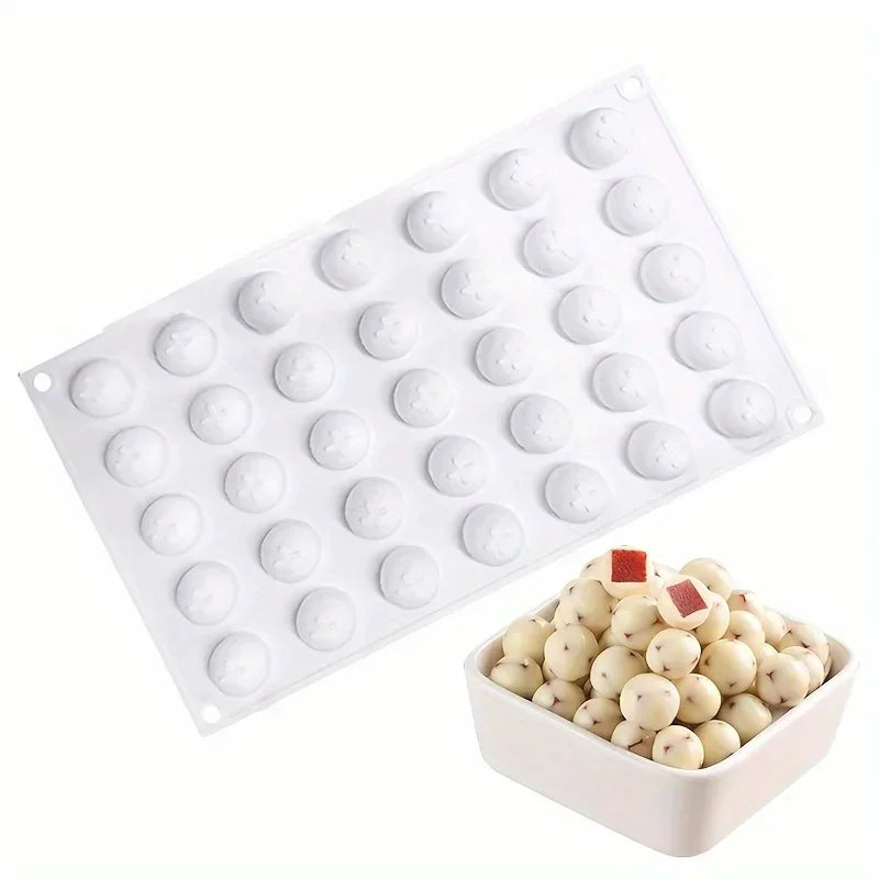 Silicone Egg Custard Mold for Desserts and Baking - Food Grade Flexible Cake and Mousse Mold