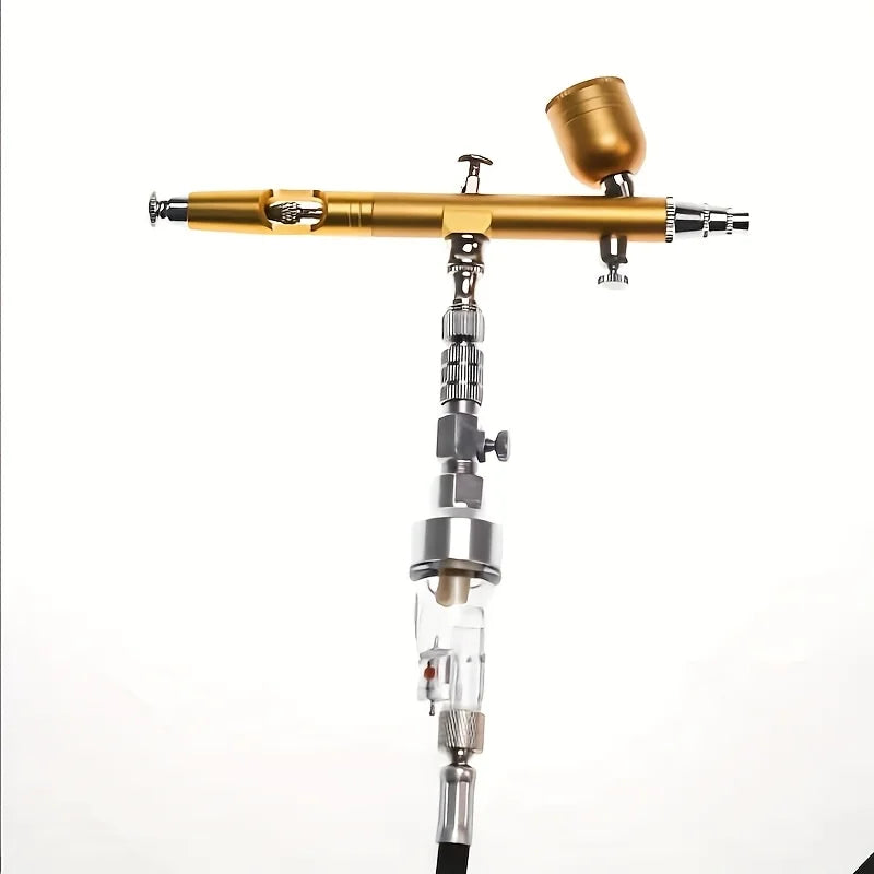 Airbrush Oil-Water Separation Filter & Quick Connect Adapter Set - Adjustable Airbrush Tool
