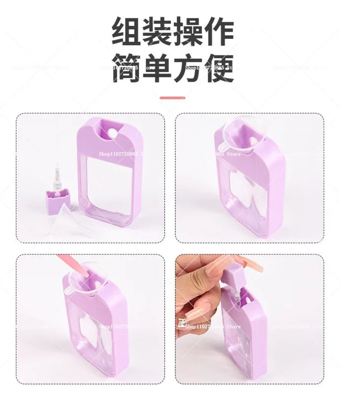 45ML Cute BT21 Plastic Water Mist Spray Bottle for Hand Sanitizer & Perfume