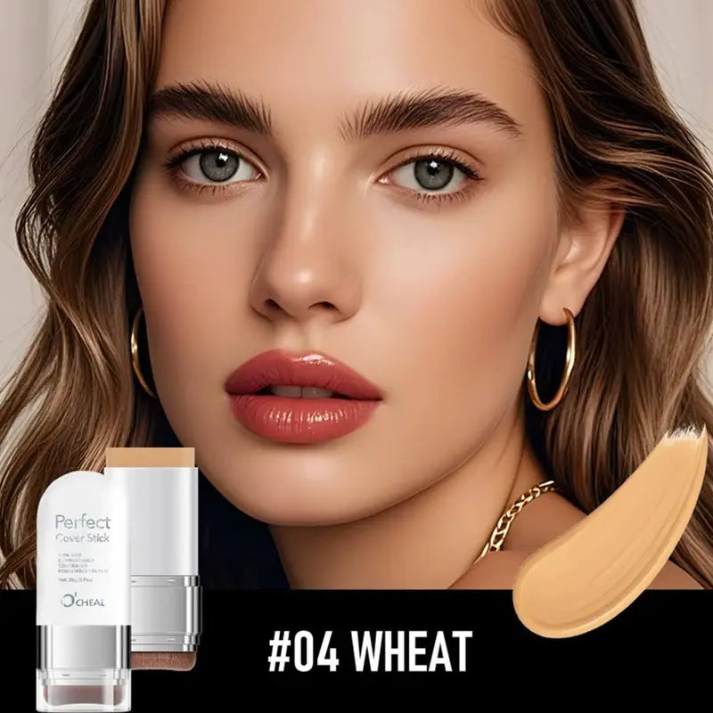 Concealer Foundation Stick - Natural Waterproof Lightweight Cover Up
