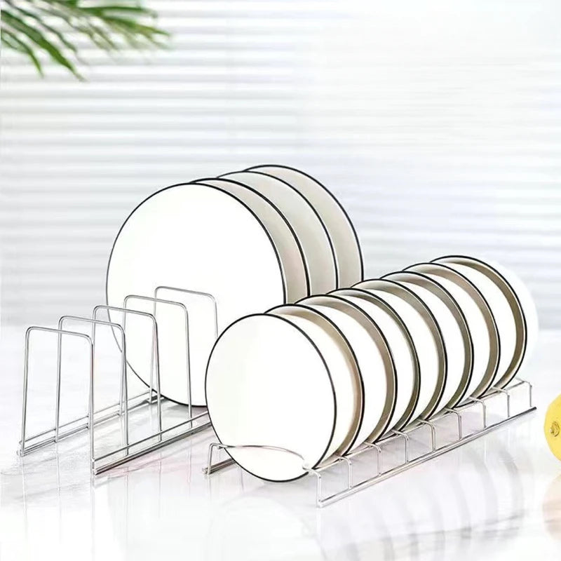 Stainless Steel Dish Rack and Dish Drain Storage Organizer for Kitchen