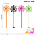 Colorful Sticky Hands Spider Web Party Favors for Kids Halloween Birthday Classroom Prizes - 8/12/24 Pcs