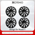 4PCS Wheel Cover Hubcaps for Tesla Model Y 2020-2024 20 Inch Full Cover Replacement