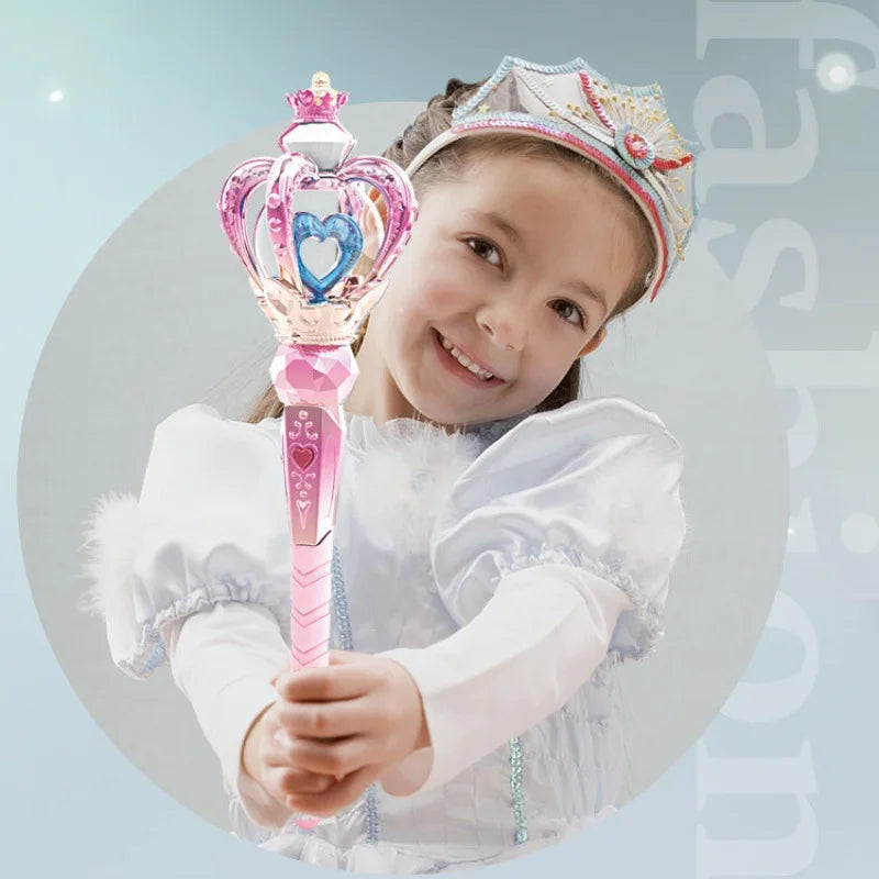 Children Fairy Wand Toy with Sound Light - Pretend Play Role-Playing Prop for Kids