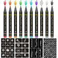 Face Paint Markers Set for Beginners - Non-Toxic Body Art DIY Drawing
