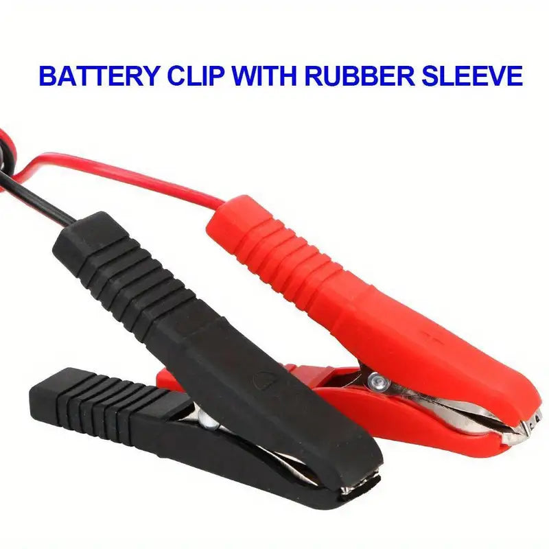 12V Car Battery Tester - Automotive Voltage and Relay Checker with LED Indicator
