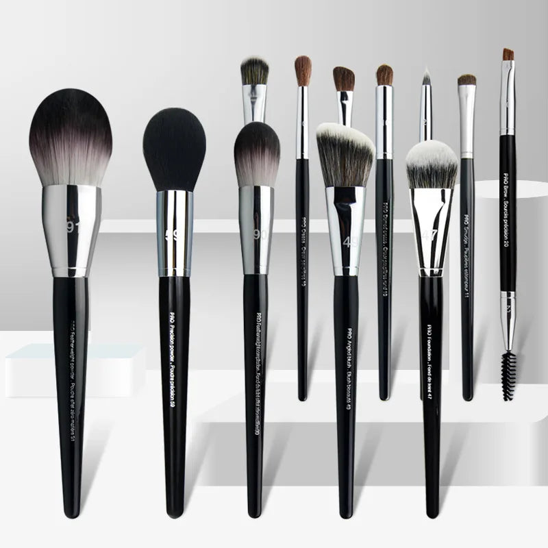 Professional Makeup Brush Set - Liquid, Powder, Eyeshadow, Concealer Tools