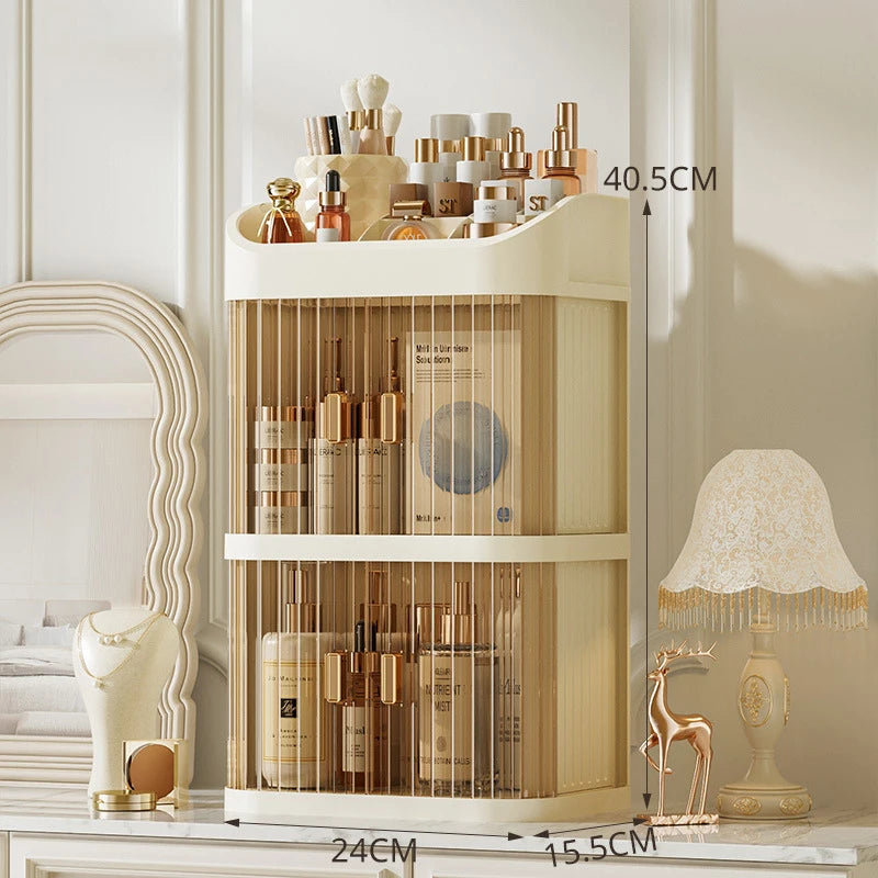 Large Capacity Makeup & Jewelry Storage Box Organizer for Dressing Table
