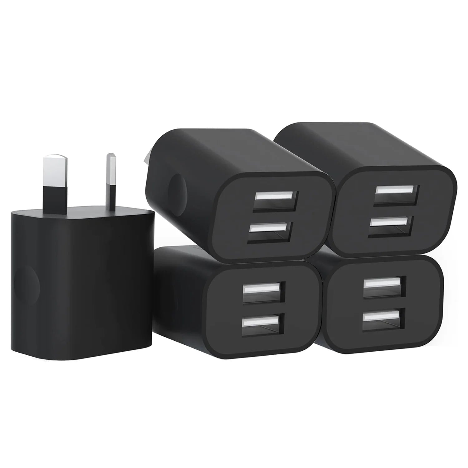 Universal Travel USB Wall Charger 5V 2A Dual Port Power Adapter AU Plug