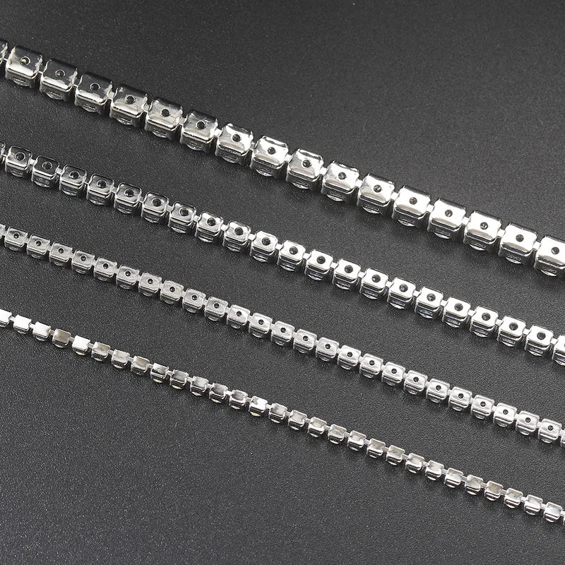 Zirconia Tennis Bracelet for Women Trendy Crystal Bangle Jewelry for Teen & Wedding