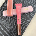 Waterproof Lipstick with Glitter Finish - Matte Powder Lip Color for Makeup