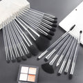 37PCS Makeup Tools Set with Brushes, Sponges, Eyelash Curler & Cleaning Tools