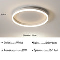 Modern LED Ceiling Lamp Chandelier for Living Dining Kitchen Bedroom - Indoor Light Fixture