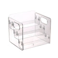 Portable Cosmetic Storage Box with Compartments - Large Capacity Skin Care & Perfume Organizer