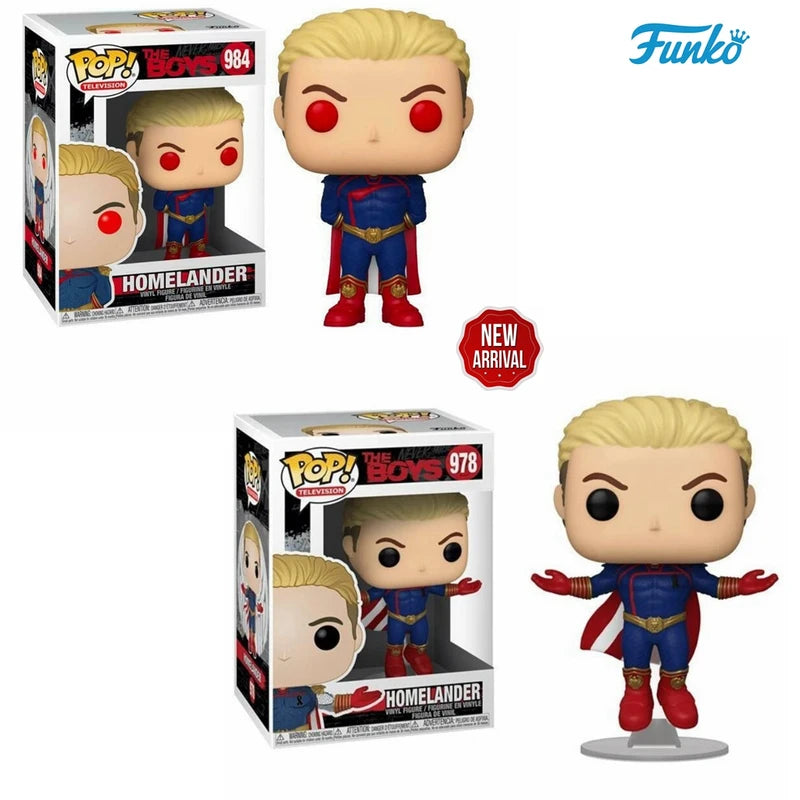 Funko Pop Homelander PVC Vinyl Figure - Collector's Edition, Multiple Colors