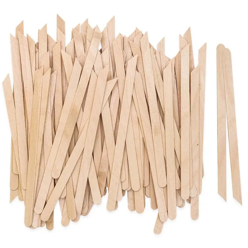 Disposable Wooden Waxing Spatulas 200pcs Hair & Body Beauty Tool