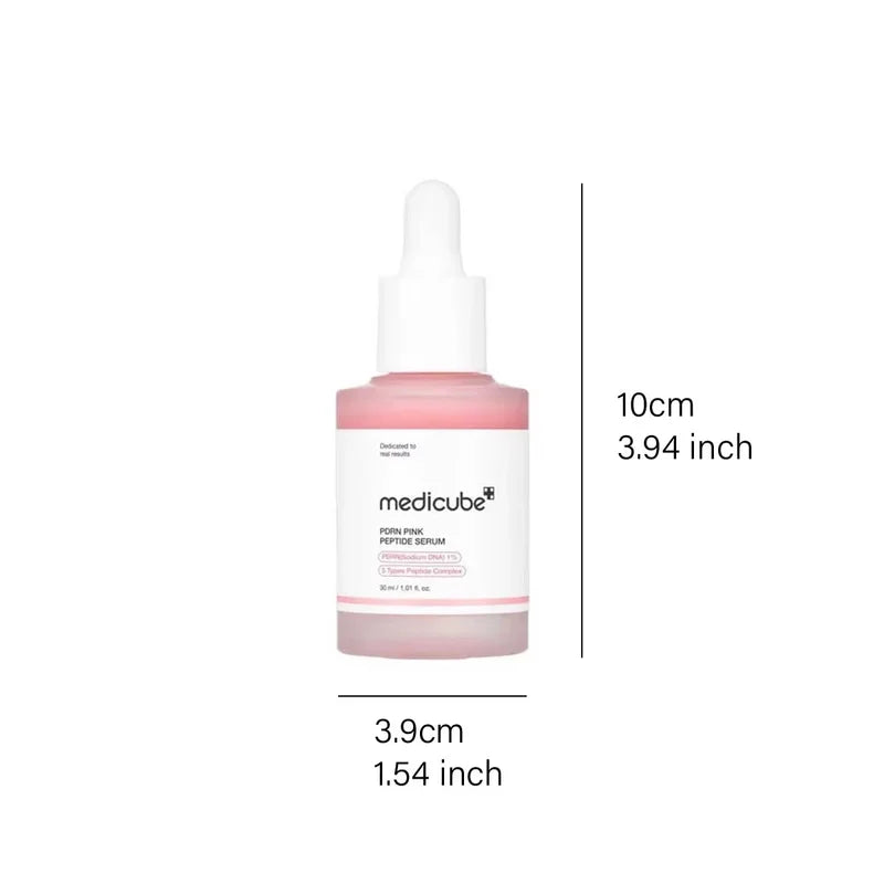 Hydrating Pink Peptide Serum for Face - Fast-Absorbing & Non-Sticky