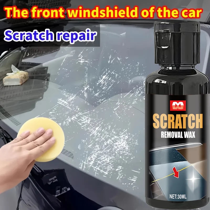 Glass Scratch Remover for Windows, Doors & Windshields - Repair Cream