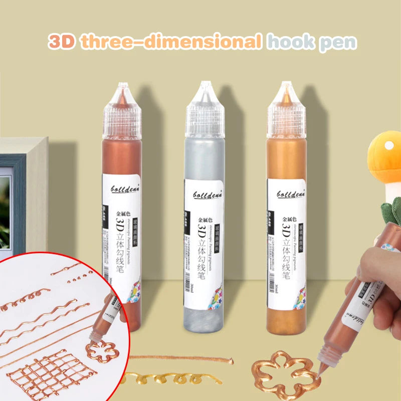 Sun-Resistant Glass & Acrylic Paint Set - 10/30ml Craft Paint for Art & Decoration