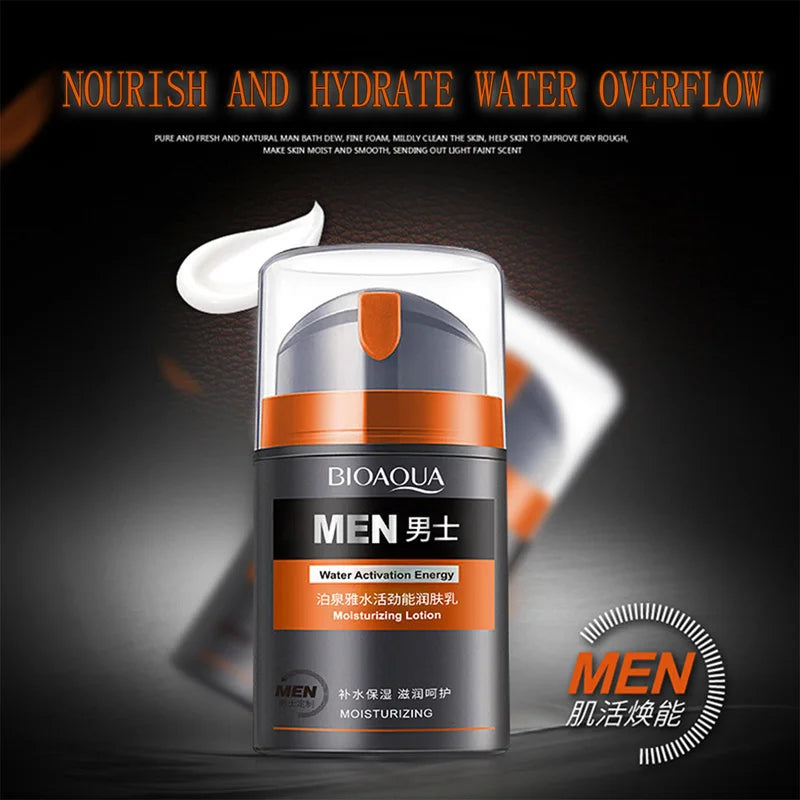 Men's Oil Control & Moisturizing Face Cream - Anti-Aging, Pore Shrink, Brightening