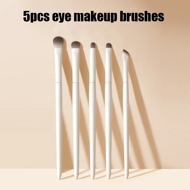 Professional Eye Makeup Brush Set - 5/6/8/10 Pcs Contouring & Blending Tools