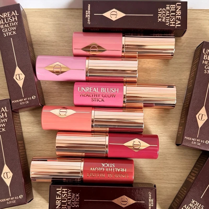 Long-lasting Dual-purpose Blush for Lips and Cheeks - Natural Finish