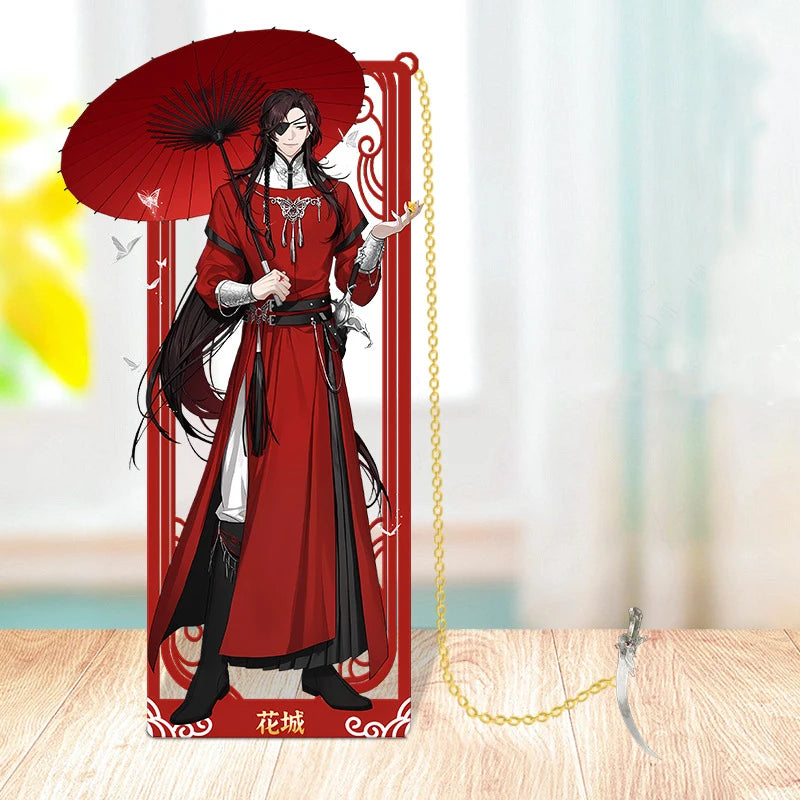 Anime Tian Guan Ci Fu Bookmark Cosplay Prop - Metal Gift for Halloween Party & Collectors