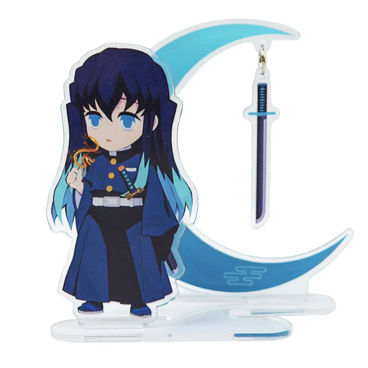 Anime Demon Slayer Acrylic Stand Figures Miniatures Manga Collectibles - Multiple Colors