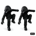 Hooded Climbing Monitor Edge Decor Figurine for Gaming & Office Setup