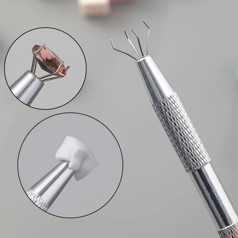 Square Nail Art Sponge Set with Gradient Brushes for DIY Manicure and Gel Polish