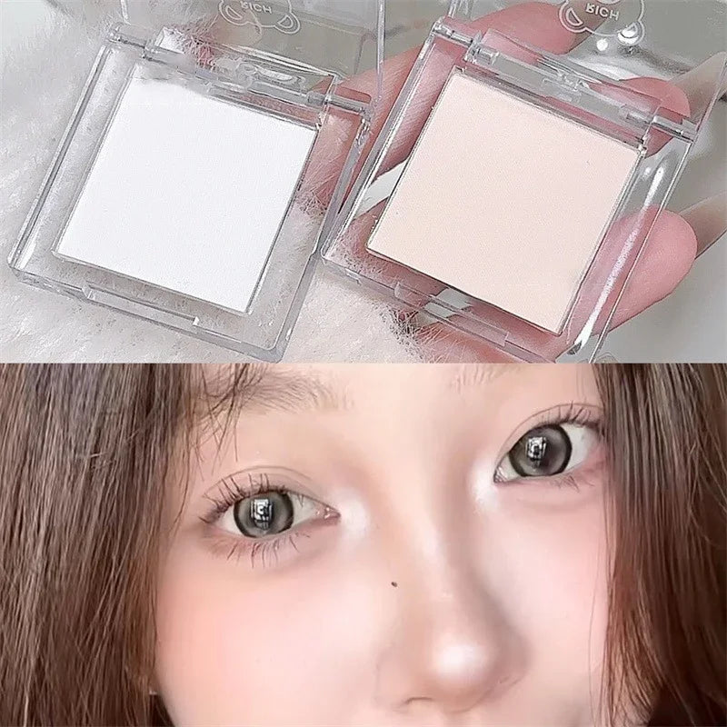 Monochrome Highlighter Palette with Brightening & Contouring Shades - Multiple Colors