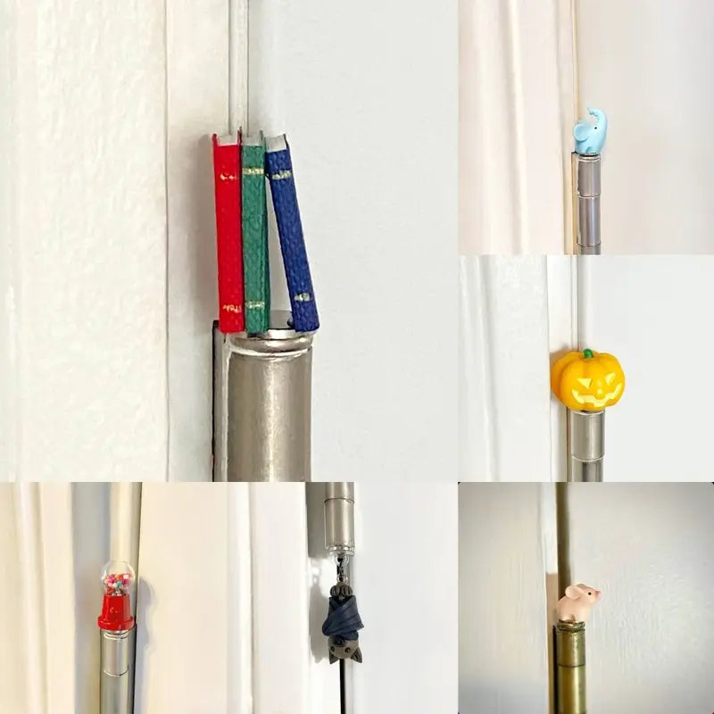 Animal Decorative Door Hinge Heads - Resin Creative Topper for Doors