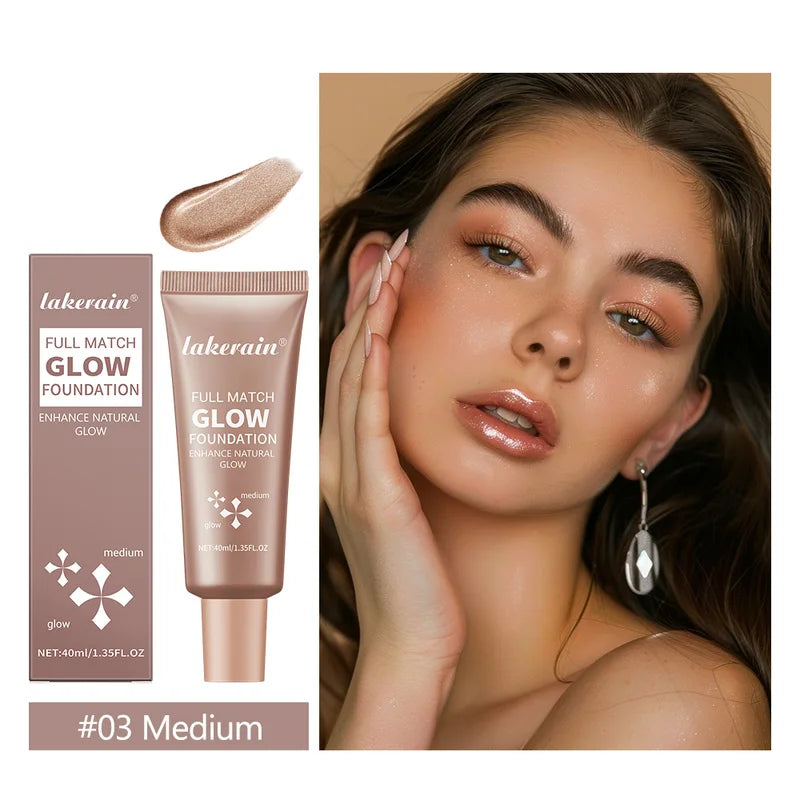 Illuminating Glow Foundation Drops - Multi-Use Radiance Makeup for Face & Body