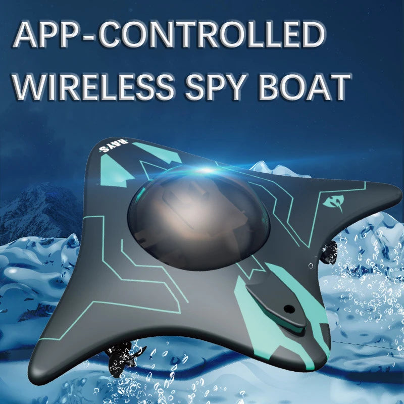 Remote Control Underwater Camera Boat with Wifi FPV for Kids and Boys