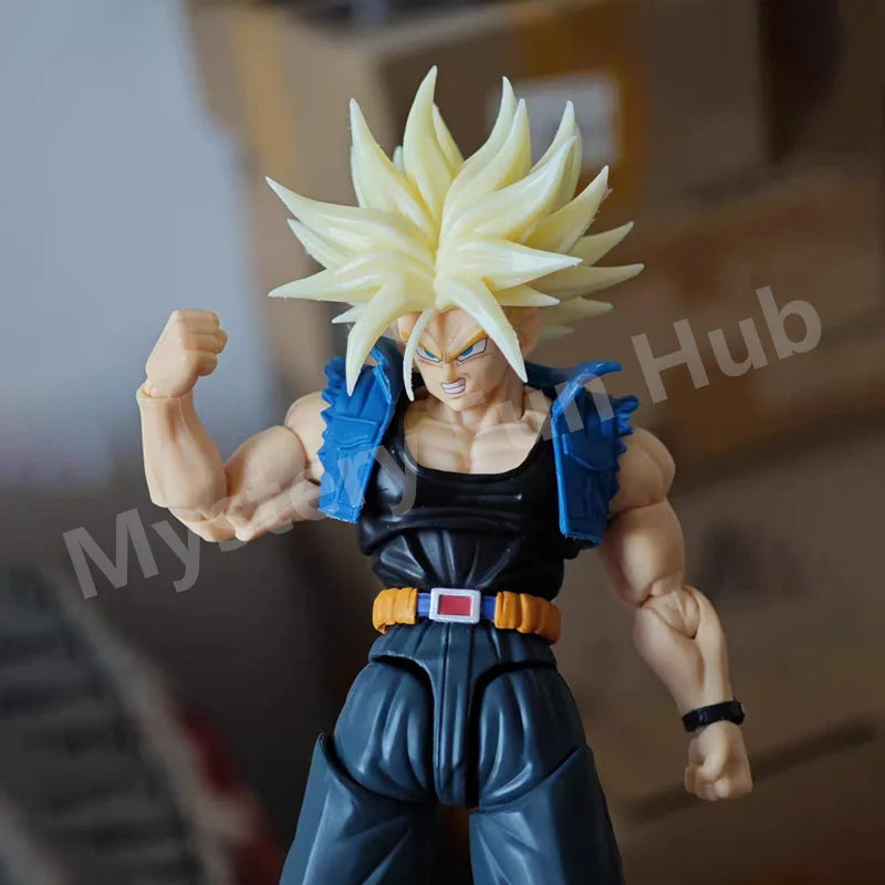 Anime Trunks Vest and Hair Accessory Kit for Future Trunks Cosplay