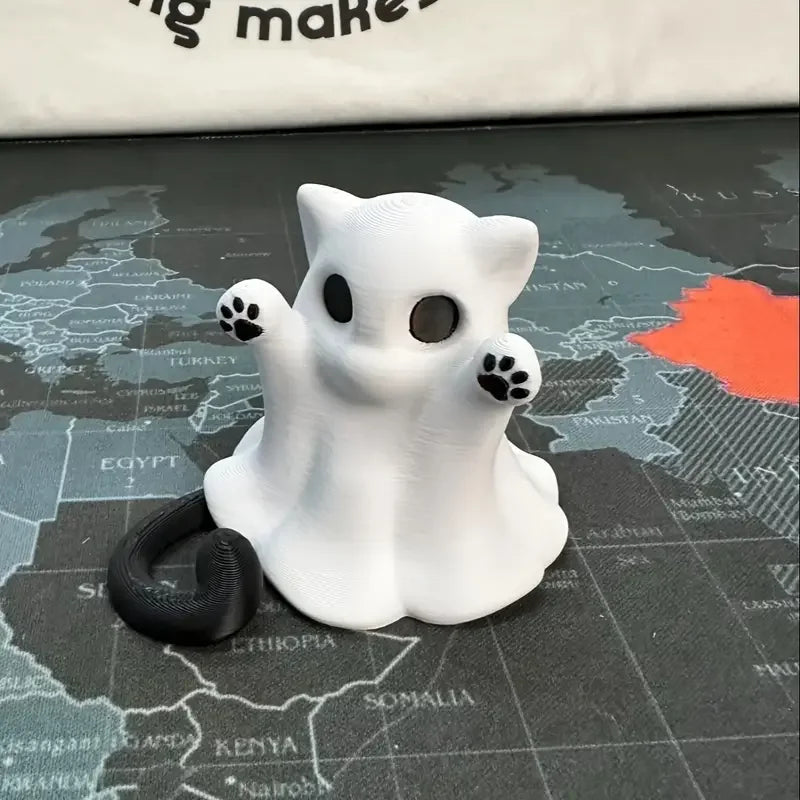 3D Ghost Halloween & Christmas Ornament - Indoor Outdoor Festive Decor