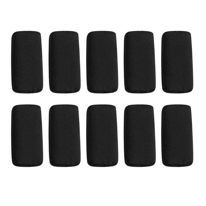 10 pcs Car Detailing Suede Applicator Pads for Ceramic Coating and Paint Care