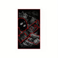 Street Style Area Rug with Dollar Design - Non-Slip Wear-Resistant Floor Mat for Living Room & Bedroom
