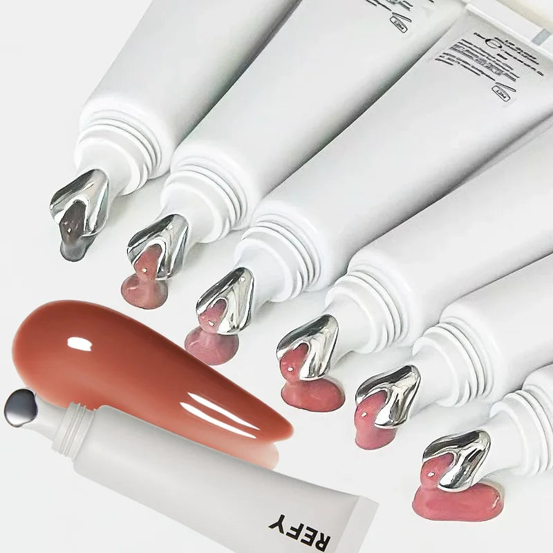 Long-lasting Lip Gloss with Hyaluronic Acid - Nourishing & Hydrating Clear Lip Care