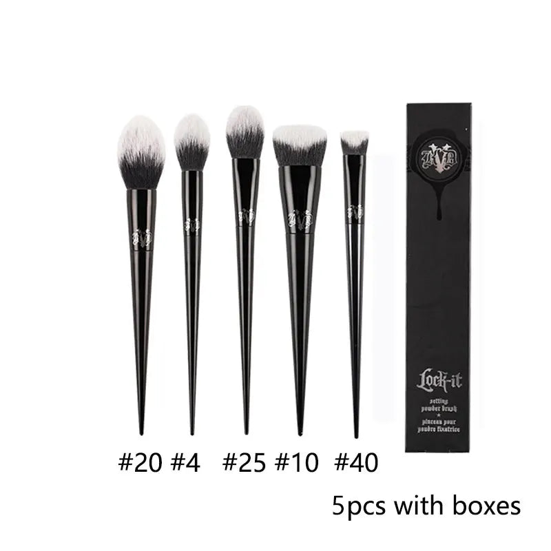 7/11 Pcs Makeup Brushes Set - Powder Contour Foundation Eye Blush Tools