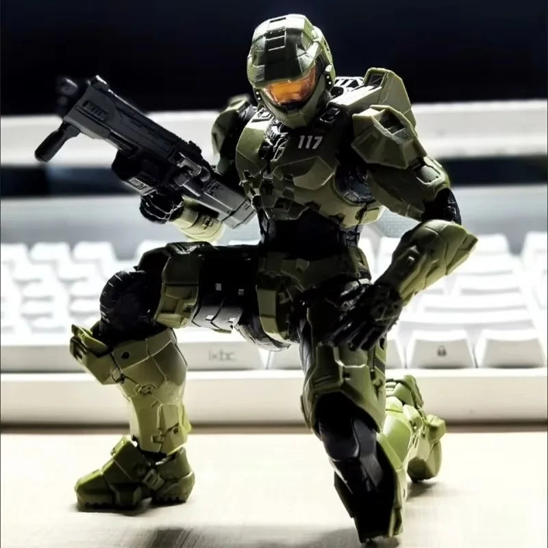 18cm Action Figure Sierra 117 John Reclaimer Mk VI Collectible Toy - Super Soldiers