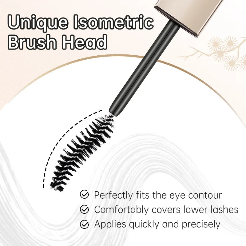 Volumizing Waterproof Black & White Mascara for Longer, Thicker Lashes