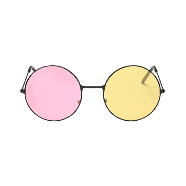 Men Spamton Cosplay Glasses Round Frame Sunglasses Halloween Accessories